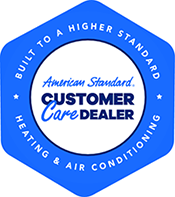 American Standard Customer Care Dealer badge