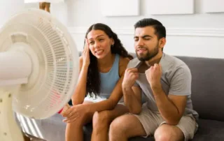 couple-deciding-to-repair-or-replace-ac-in-houston-bay-area | Castle AC & Heating