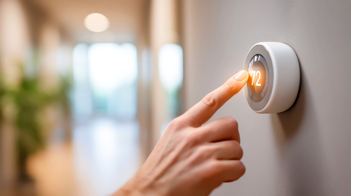 Checking the thermostat is set to heat when a heater is not working